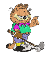 Garfield 57 - Embroidery Design - FineryEmbroidery
